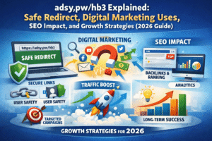 adsy.pw/hb3 Explained: Safe Redirect, Digital Marketing Uses, SEO Impact, and Growth Strategies (2026 Guide)