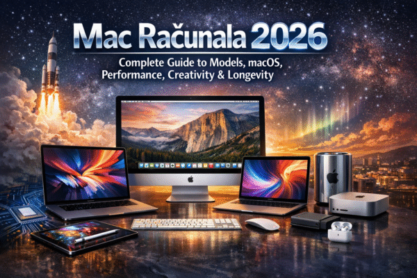 Mac Računala 2026: Complete Guide to Models, macOS, Performance, Creativity & Longevity