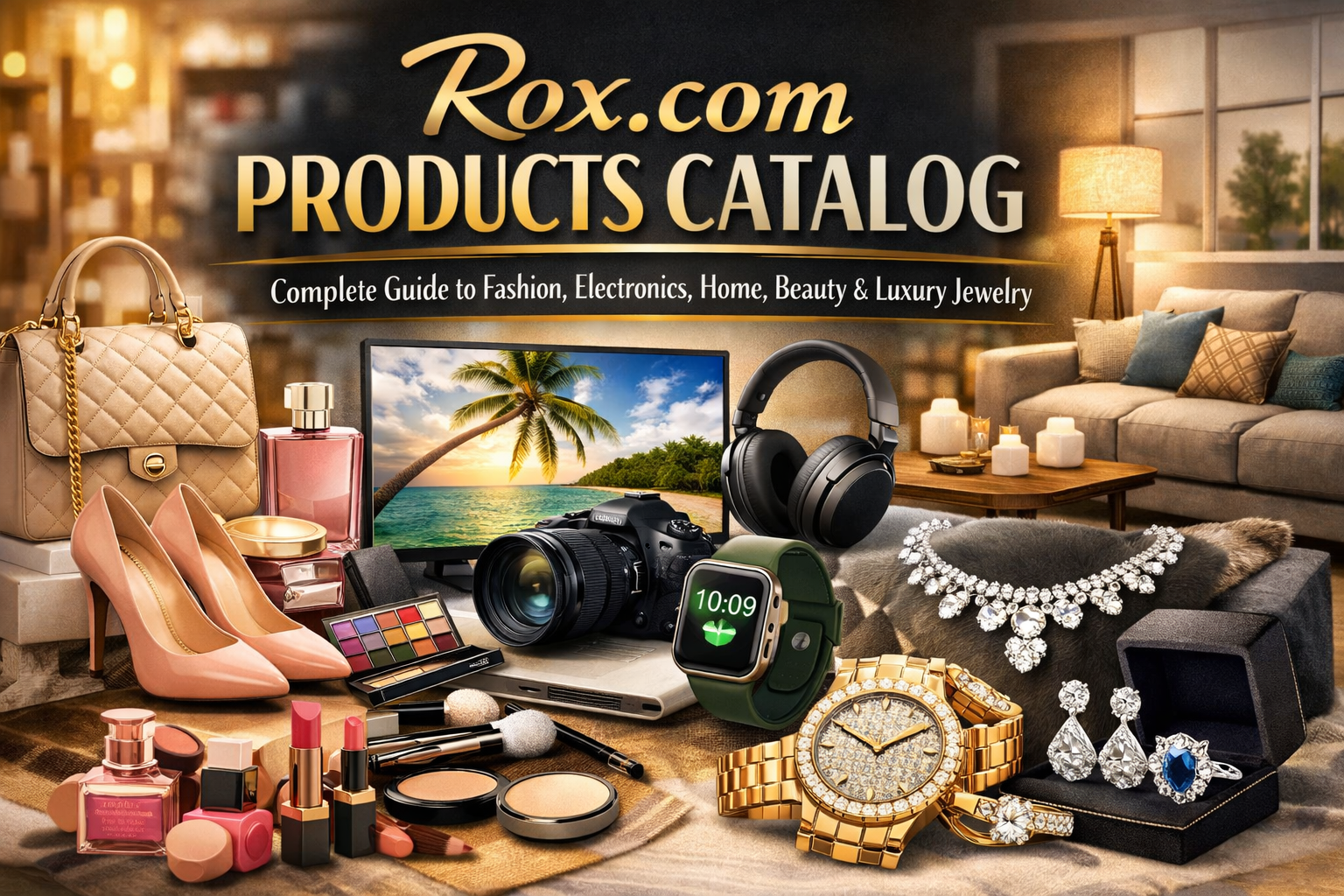 Rox.com Products Catalog: Complete Guide to Fashion, Electronics, Home, Beauty & Luxury Jewelry