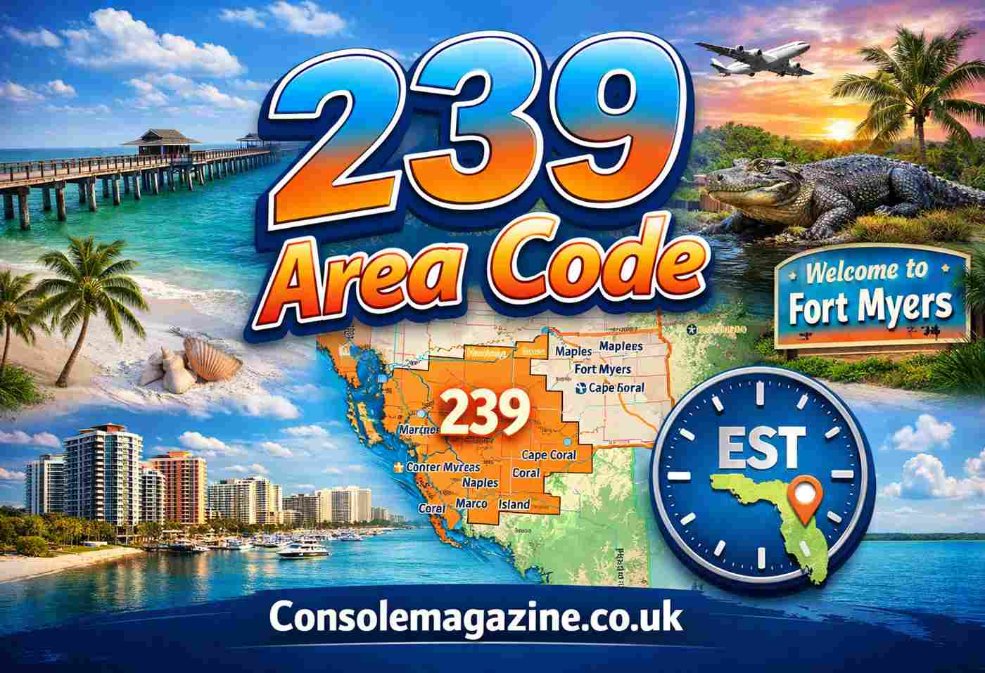 239 Area Code: Location, Cities, Time Zone, Map, and Complete Phone Guide