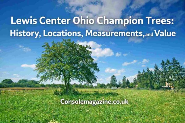 Lewis Center Ohio Champion Trees: History, Locations, Measurements, and Value