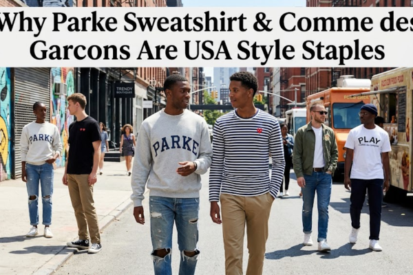 Why Parke Sweatshirt & Comme des Garcons Are USA Style Staples