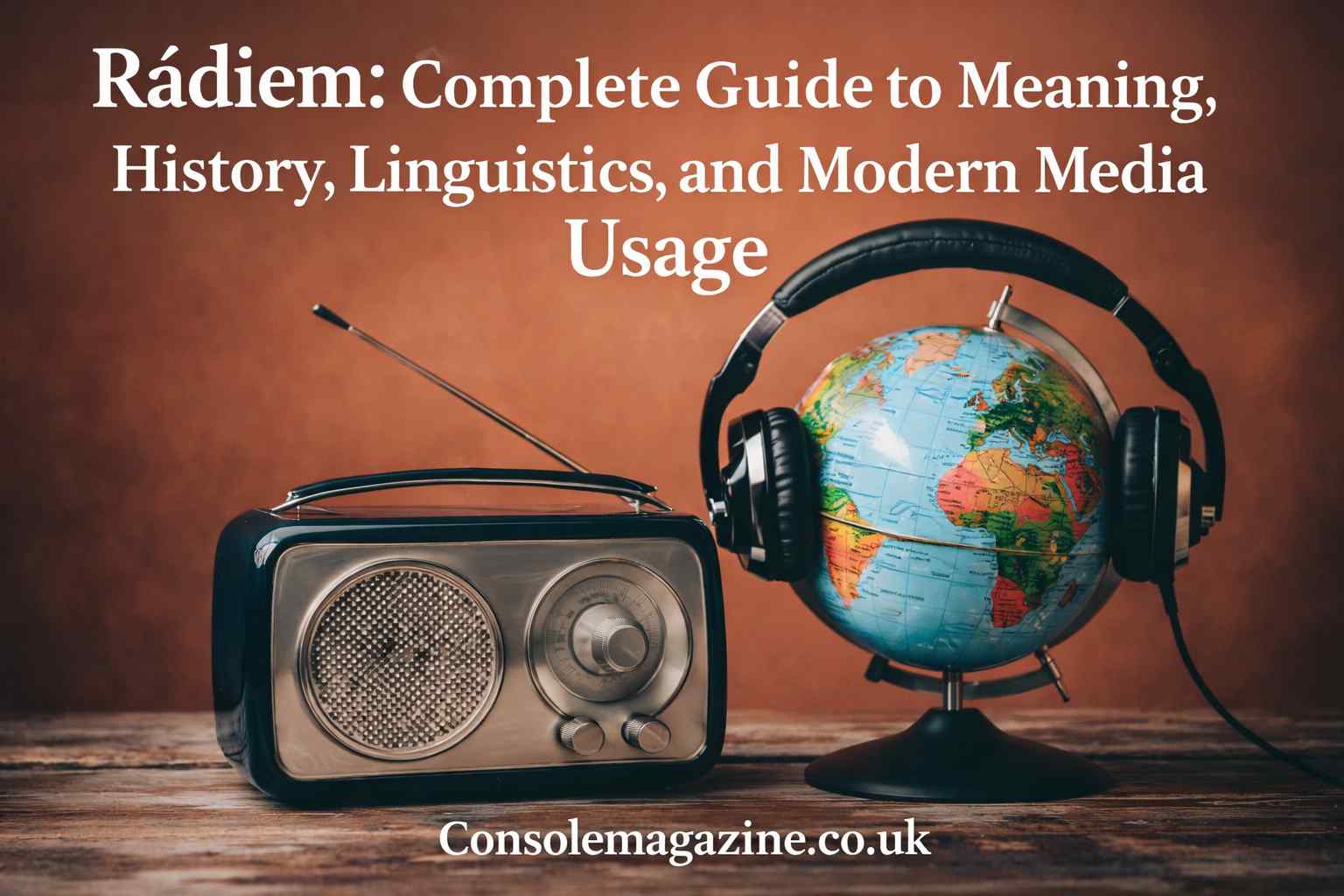 Rádiem: Complete Guide to Meaning, History, Linguistics, and Modern Media Usage
